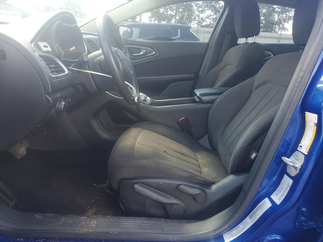 2015 Chrysler 200 Limited Blue vin: 1C3CCCAB8FN563013