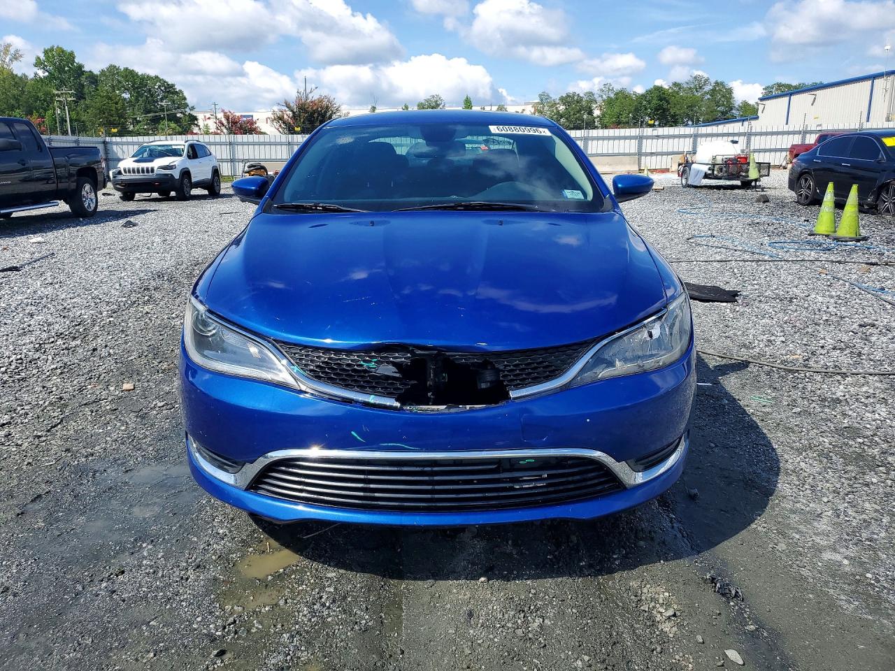 2015 Chrysler 200 Limited Blue vin: 1C3CCCAB8FN563013