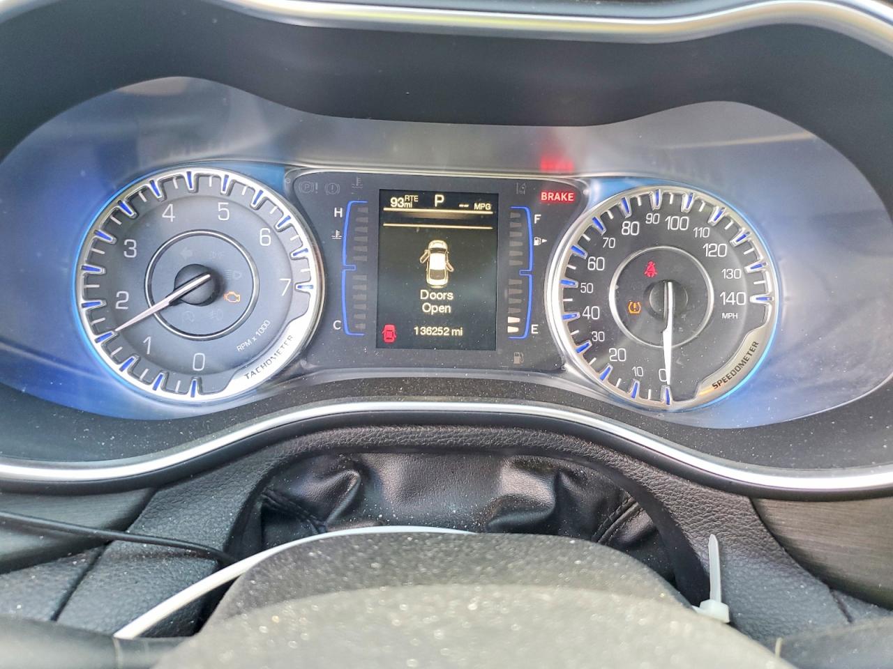 2015 Chrysler 200 Limited Blue vin: 1C3CCCAB8FN563013