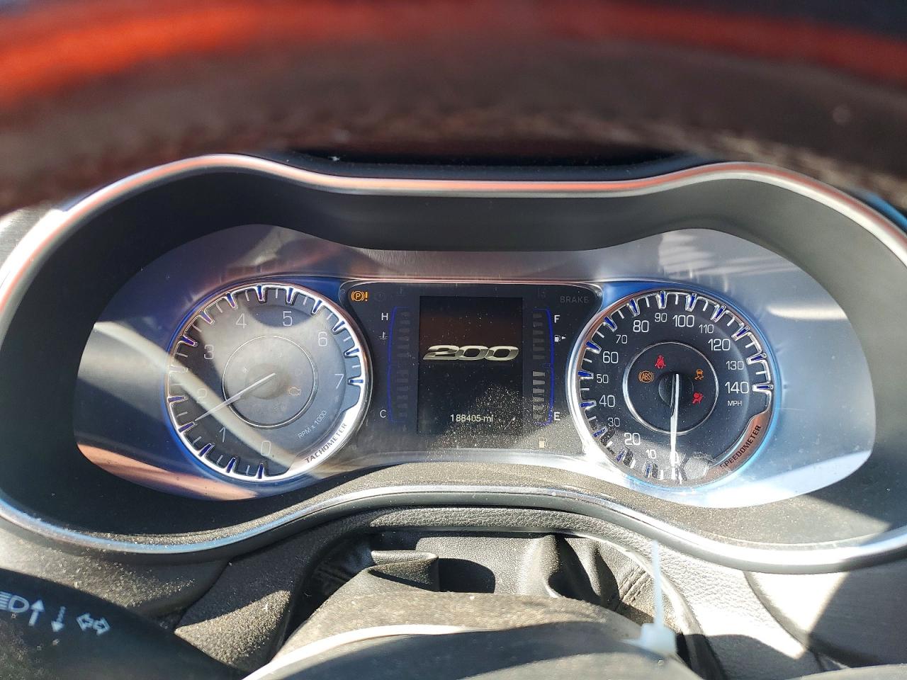 2015 Chrysler 200 Limited Gray vin: 1C3CCCAB8FN595363
