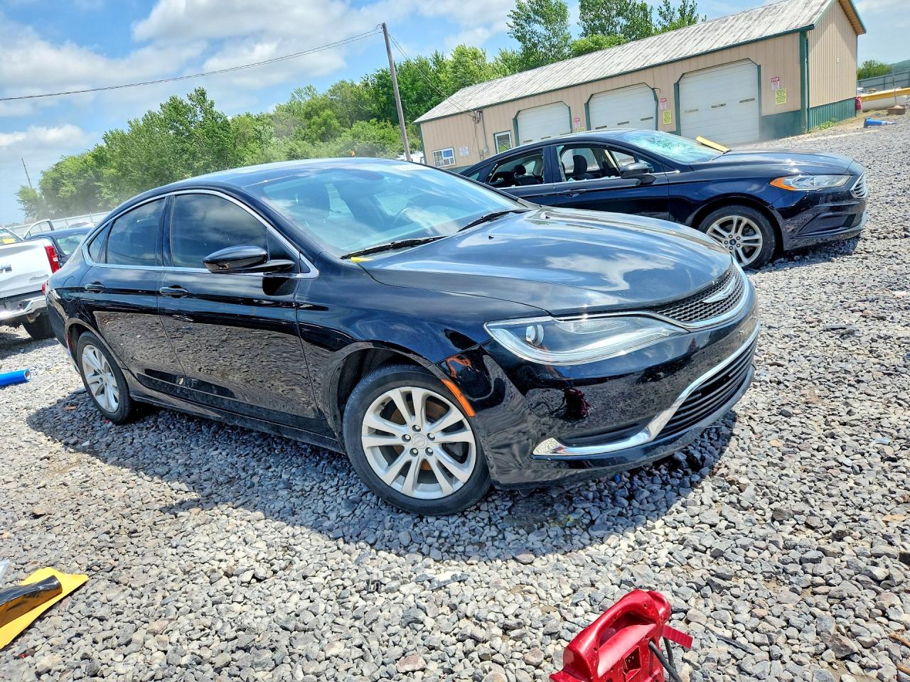 2015 Chrysler 200 Limited Black vin: 1C3CCCAB8FN621301