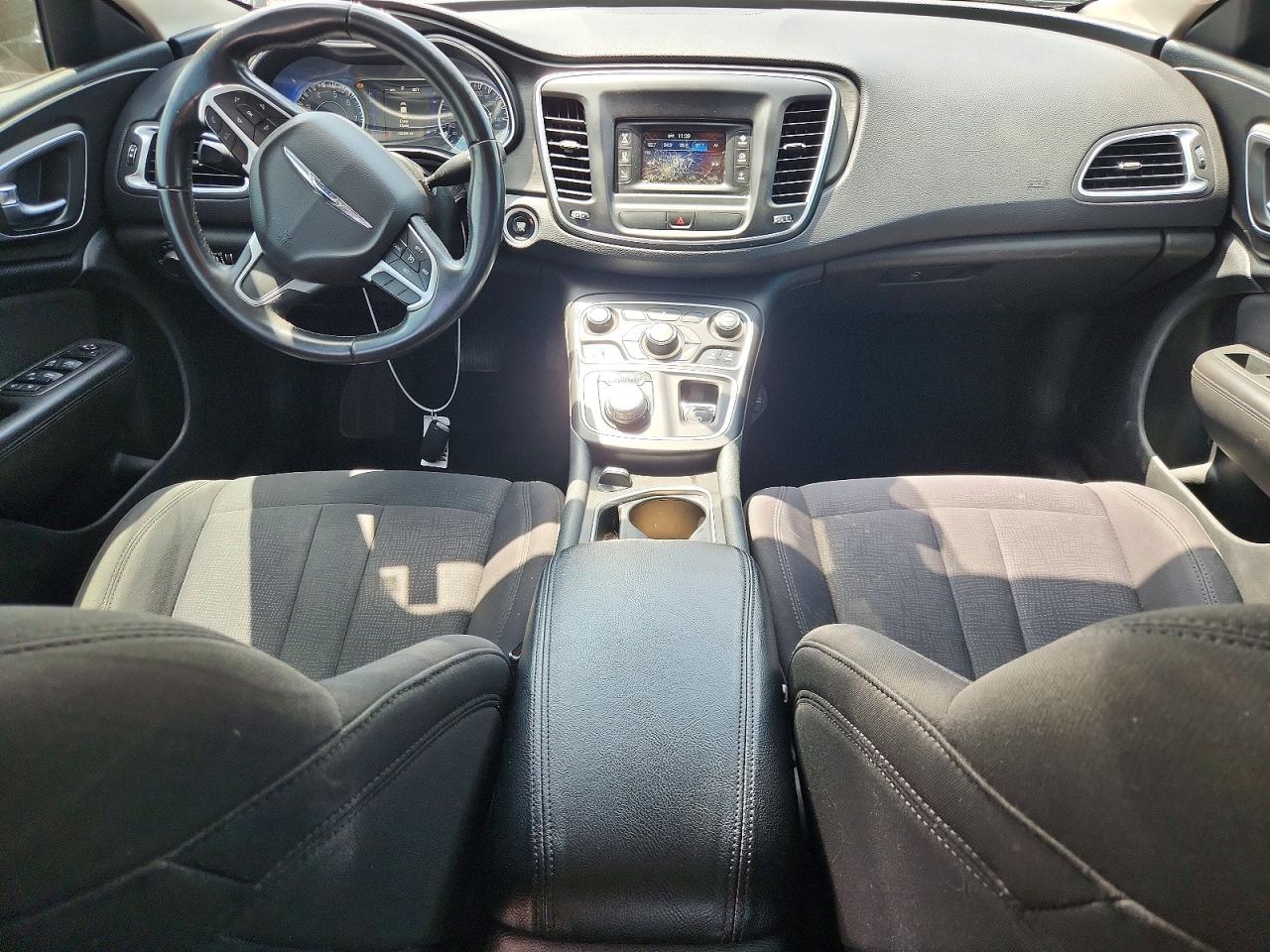 2015 Chrysler 200 Limited Black vin: 1C3CCCAB8FN621301