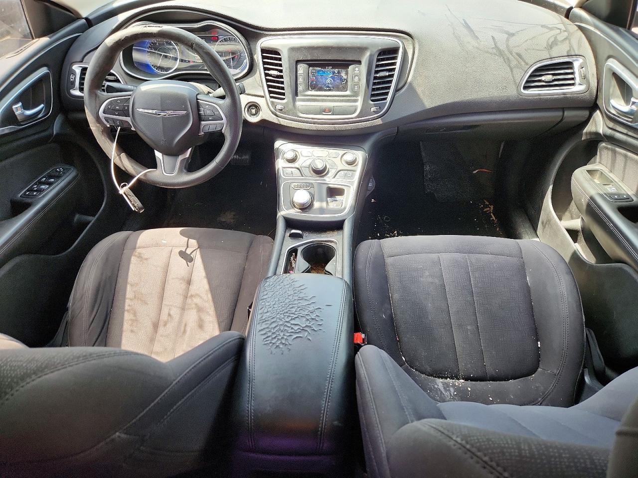2015 Chrysler 200 Limited Серый vin: 1C3CCCAB8FN639118