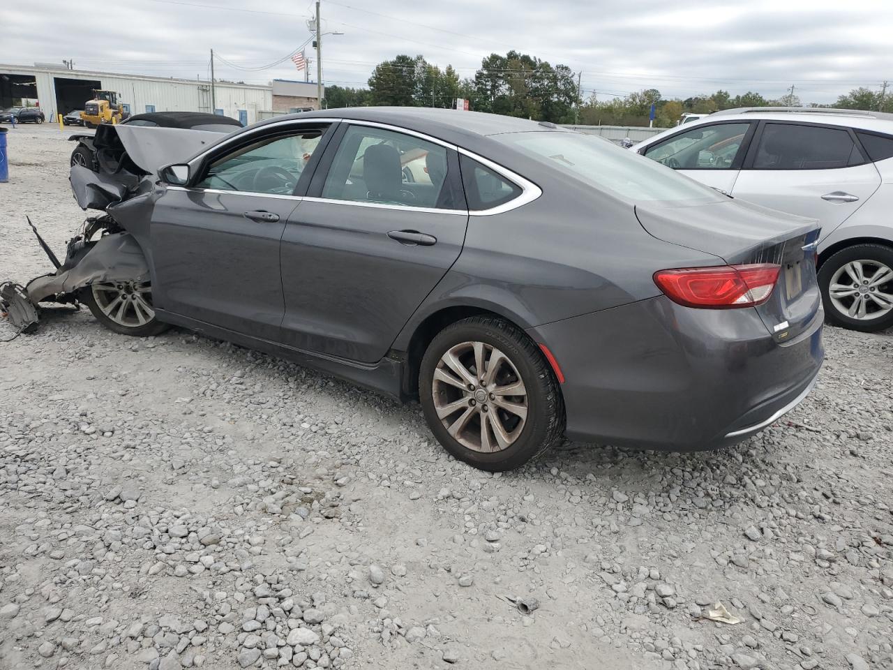 2015 Chrysler 200 Limited Gray vin: 1C3CCCAB8FN640012