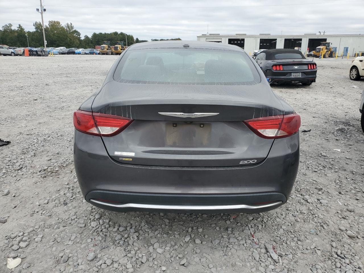2015 Chrysler 200 Limited Gray vin: 1C3CCCAB8FN640012