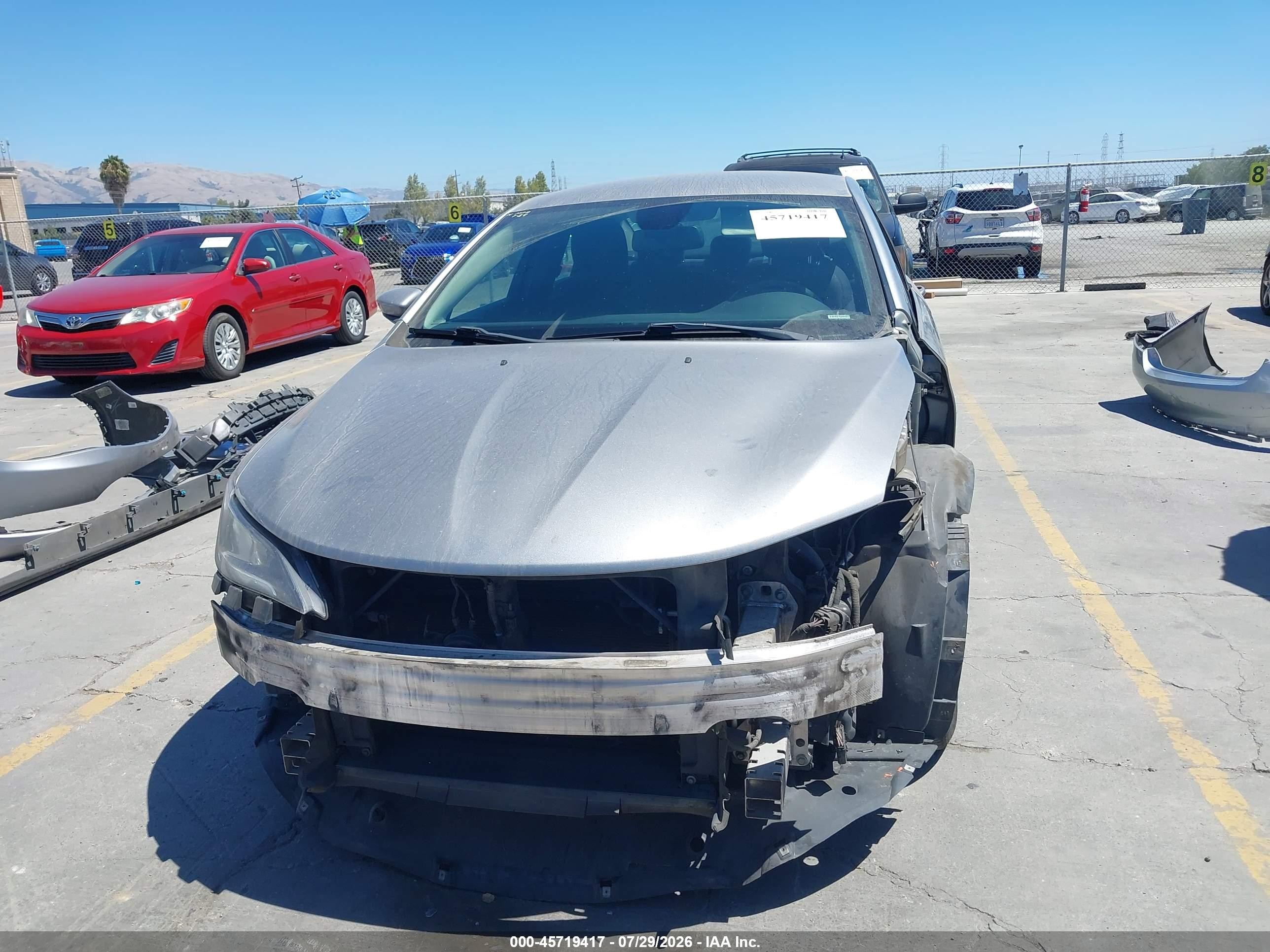 2015 Chrysler 200 Limited Серый vin: 1C3CCCAB8FN702220