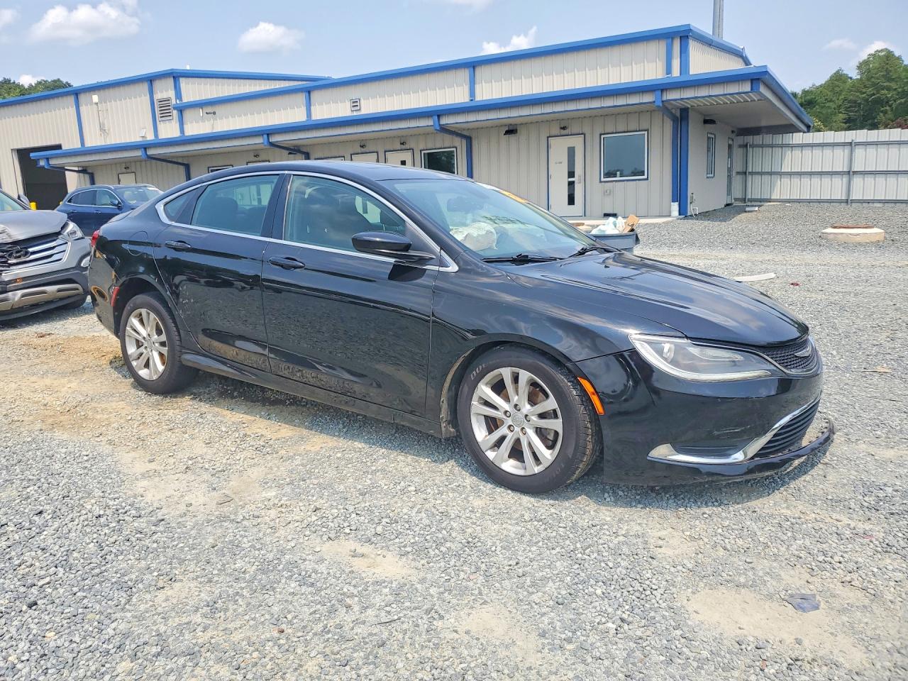2015 Chrysler 200 Limited Черный vin: 1C3CCCAB8FN741227