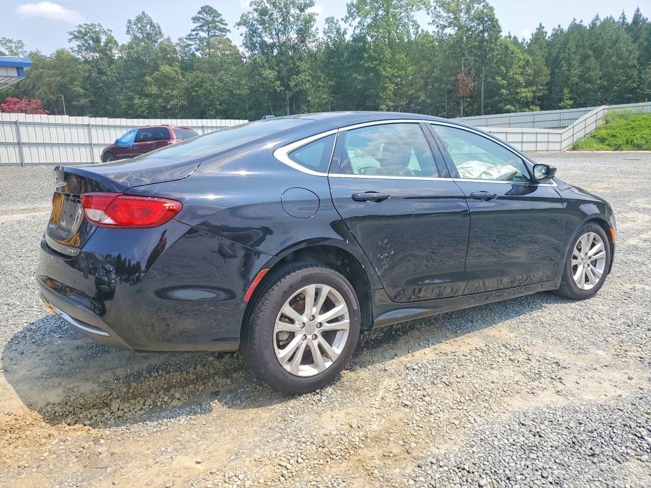 2015 Chrysler 200 Limited Черный vin: 1C3CCCAB8FN741227