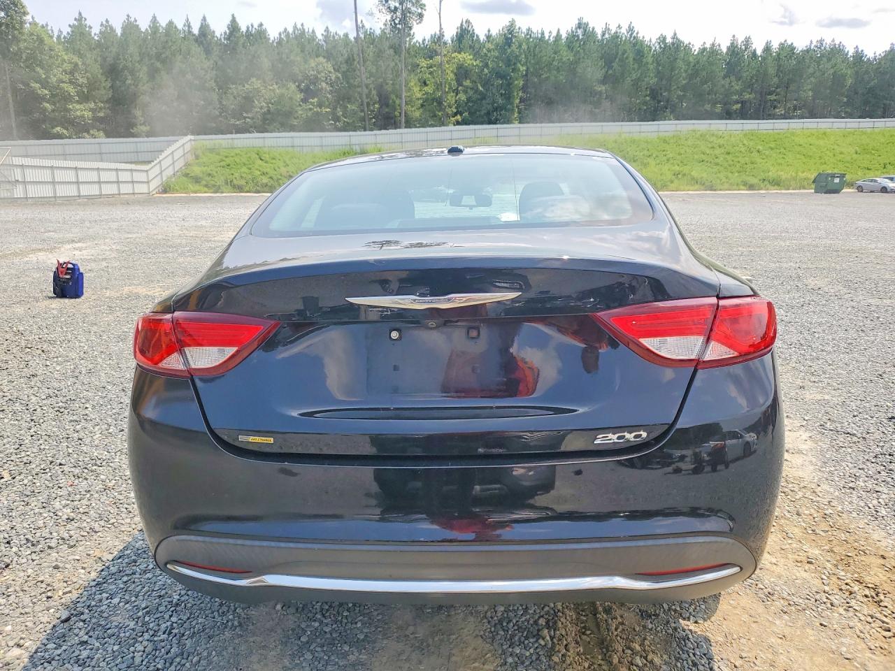 2015 Chrysler 200 Limited Черный vin: 1C3CCCAB8FN741227