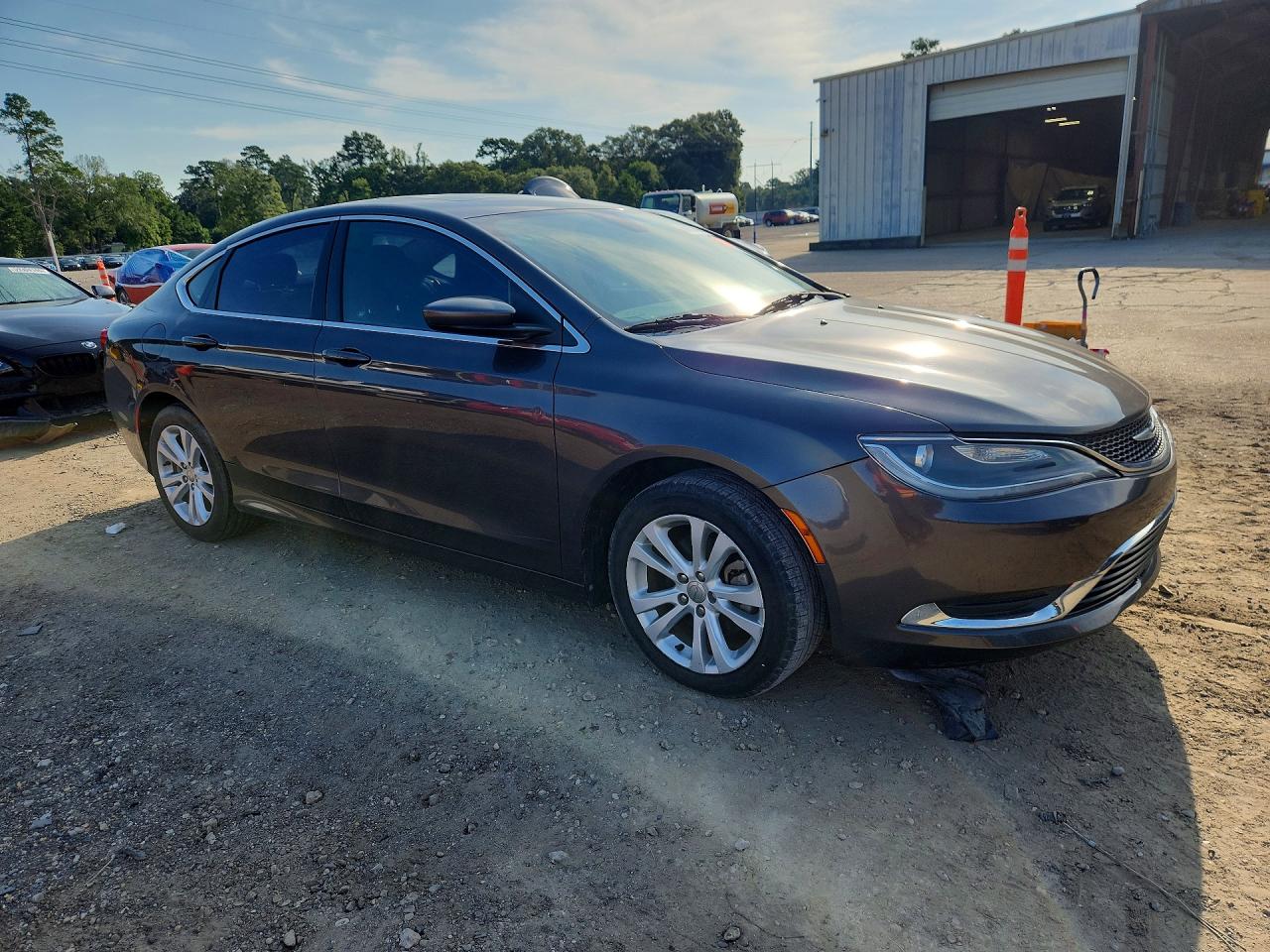 2015 Chrysler 200 Limited Charcoal vin: 1C3CCCAB8FN749439