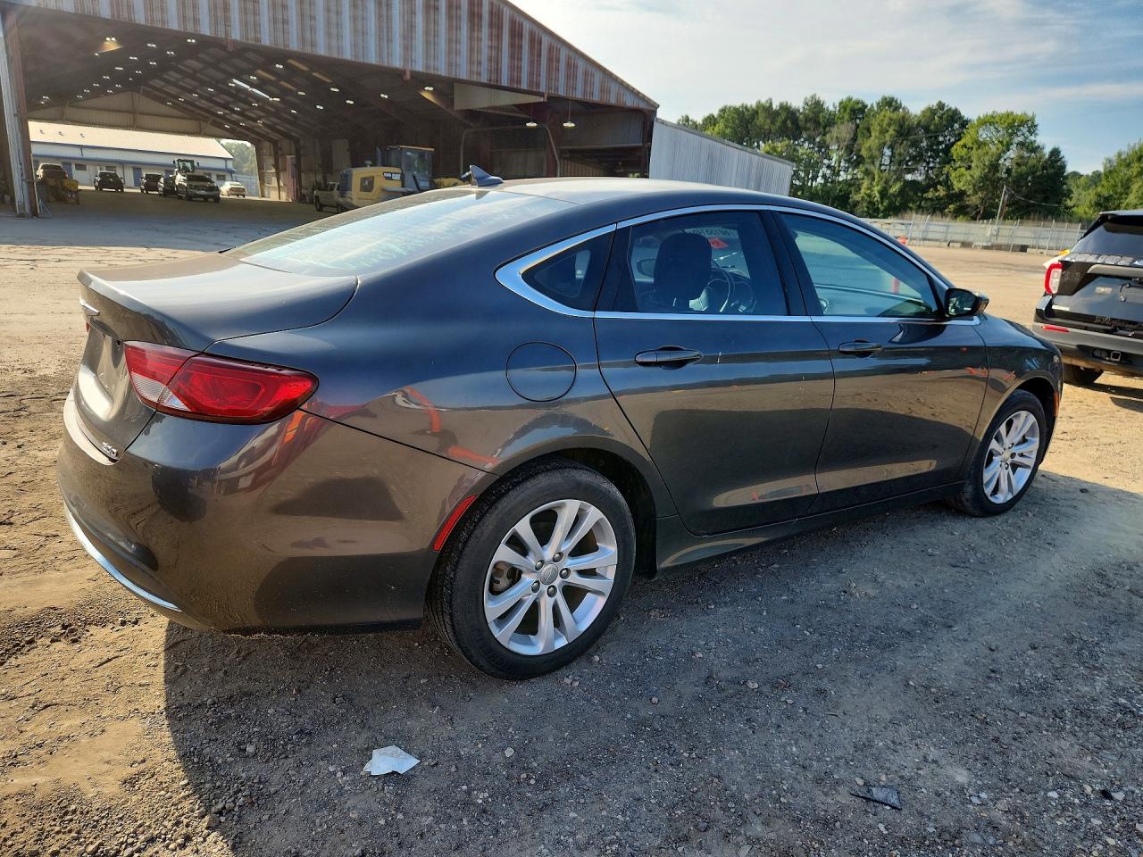 2015 Chrysler 200 Limited Charcoal vin: 1C3CCCAB8FN749439