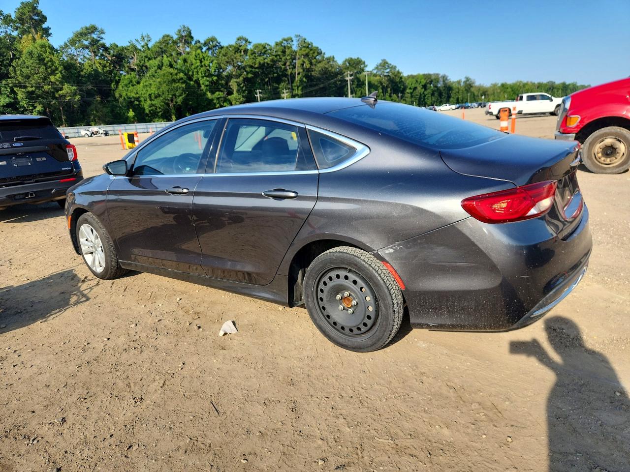 2015 Chrysler 200 Limited Charcoal vin: 1C3CCCAB8FN749439