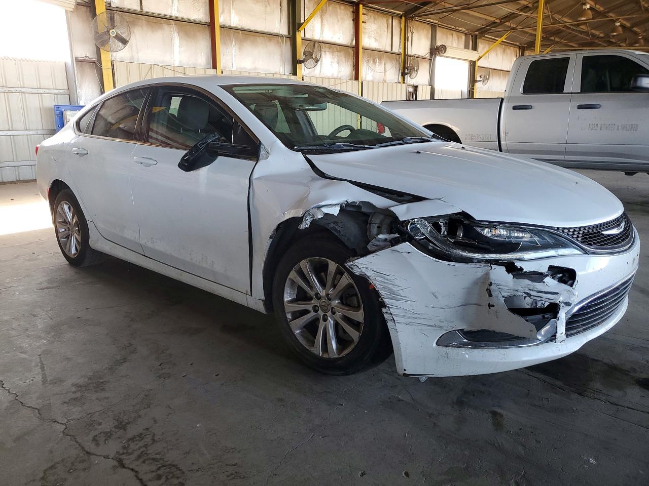 2015 Chrysler 200 Limited Белый vin: 1C3CCCAB8FN754060