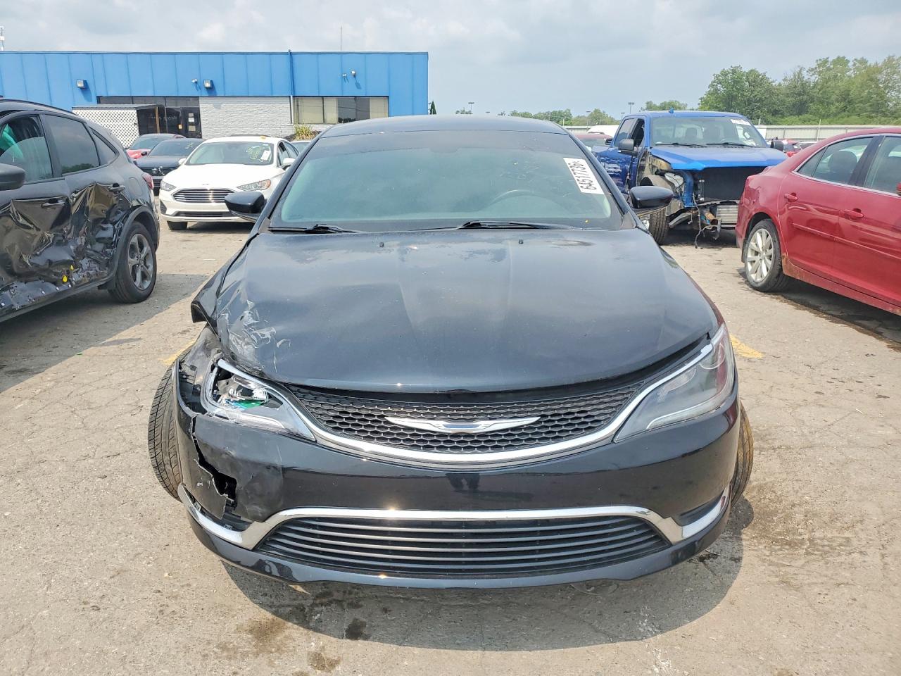 2017 Chrysler 200 Limited Black vin: 1C3CCCAB8HN507186