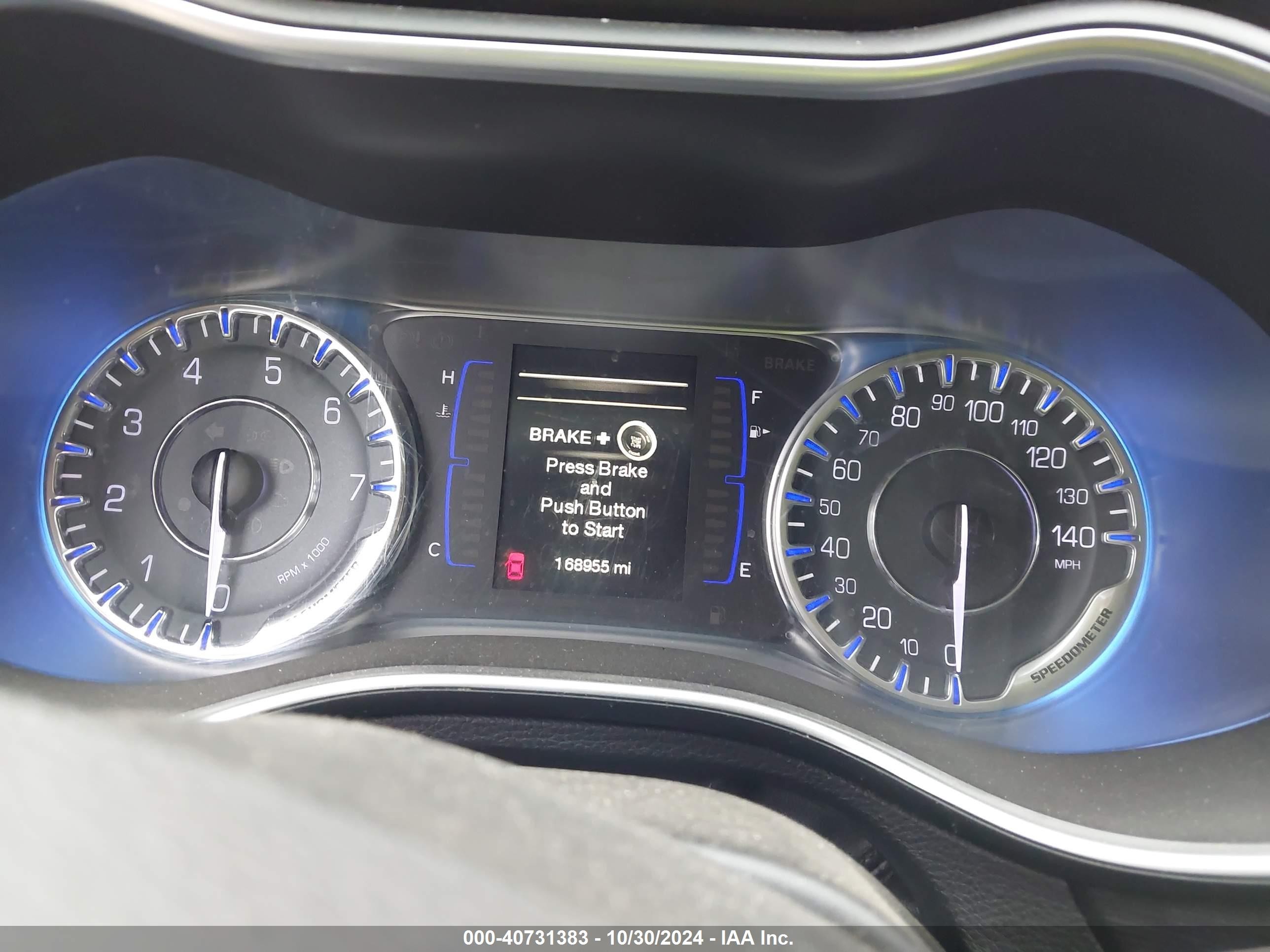 2015 Chrysler 200 Limited Серый vin: 1C3CCCAB9FN543448
