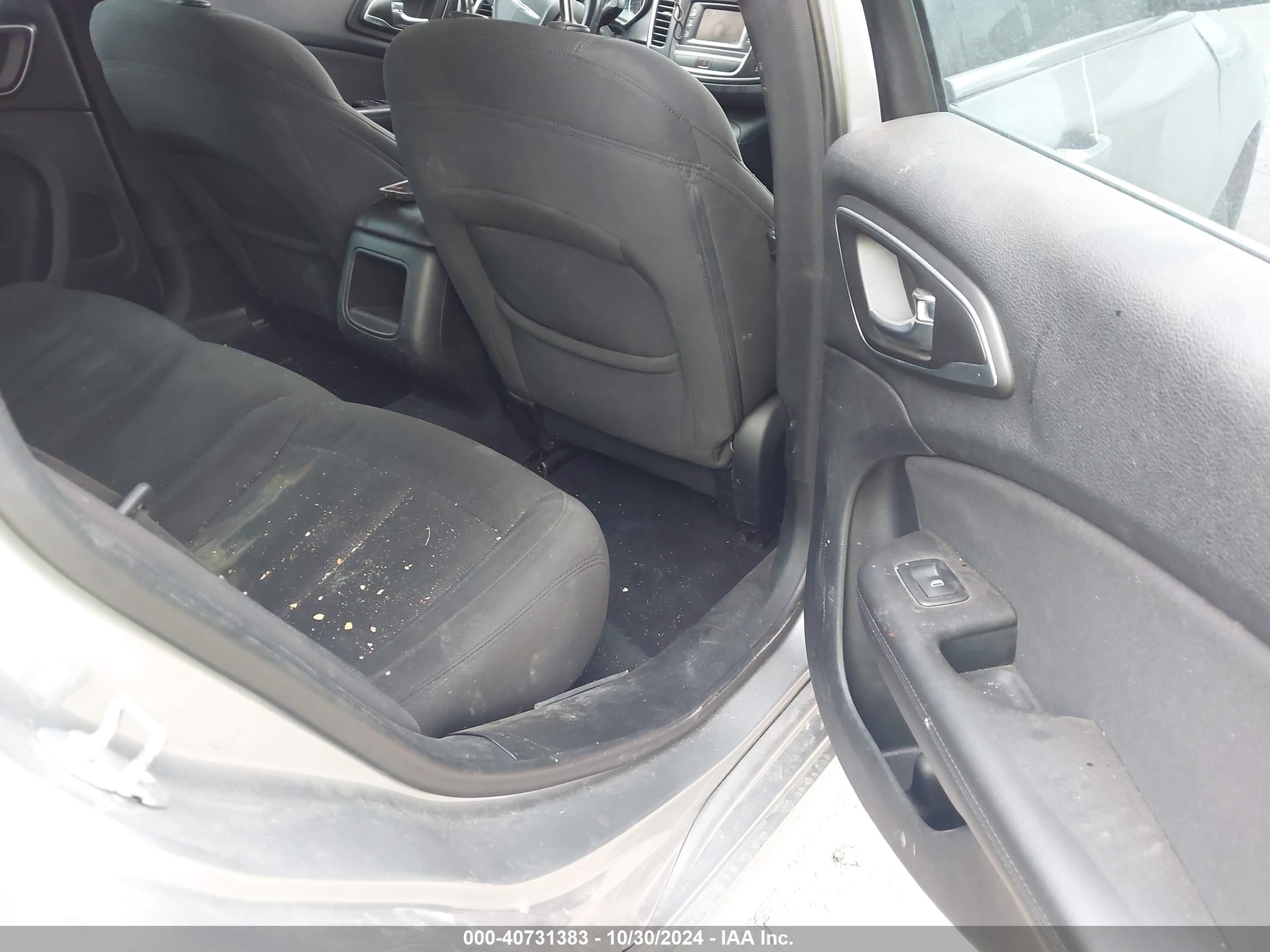 2015 Chrysler 200 Limited Серый vin: 1C3CCCAB9FN543448