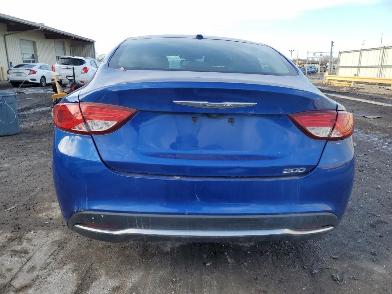 2015 Chrysler 200 Limited Blue vin: 1C3CCCAB9FN555292