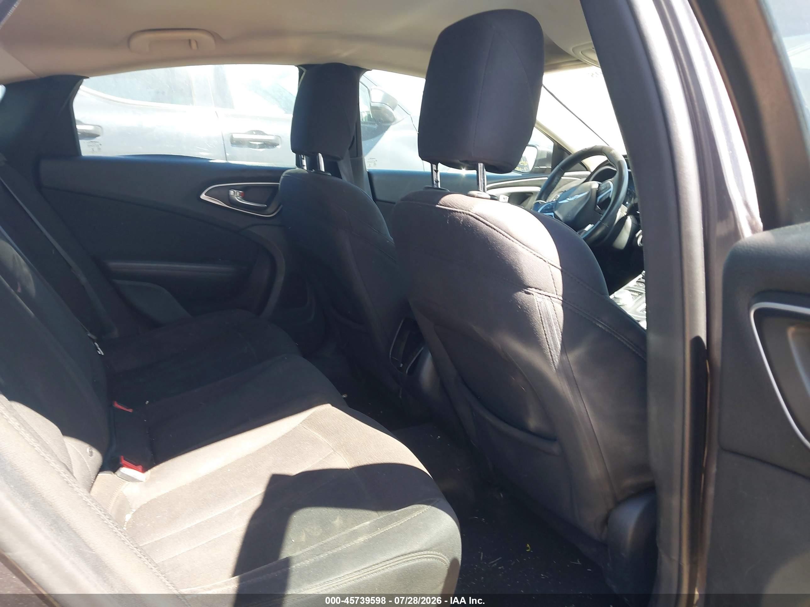 2015 Chrysler 200 Limited Gray vin: 1C3CCCAB9FN612946