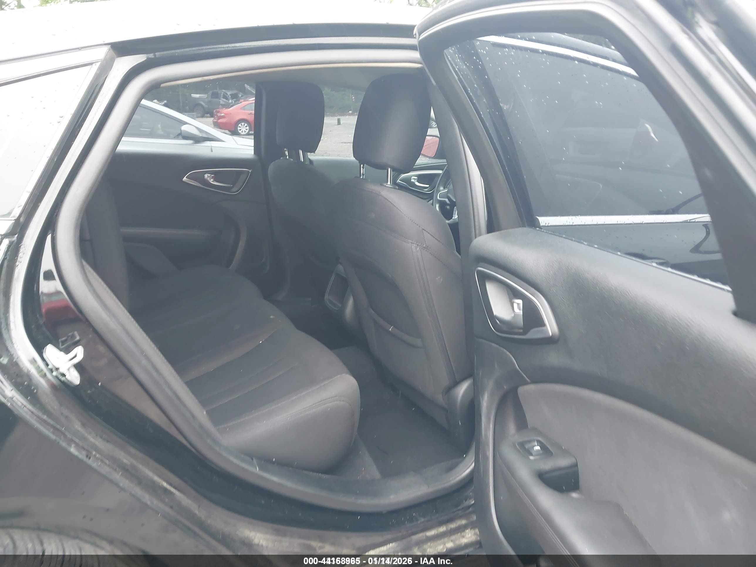 2015 Chrysler 200 Limited Black vin: 1C3CCCAB9FN617256