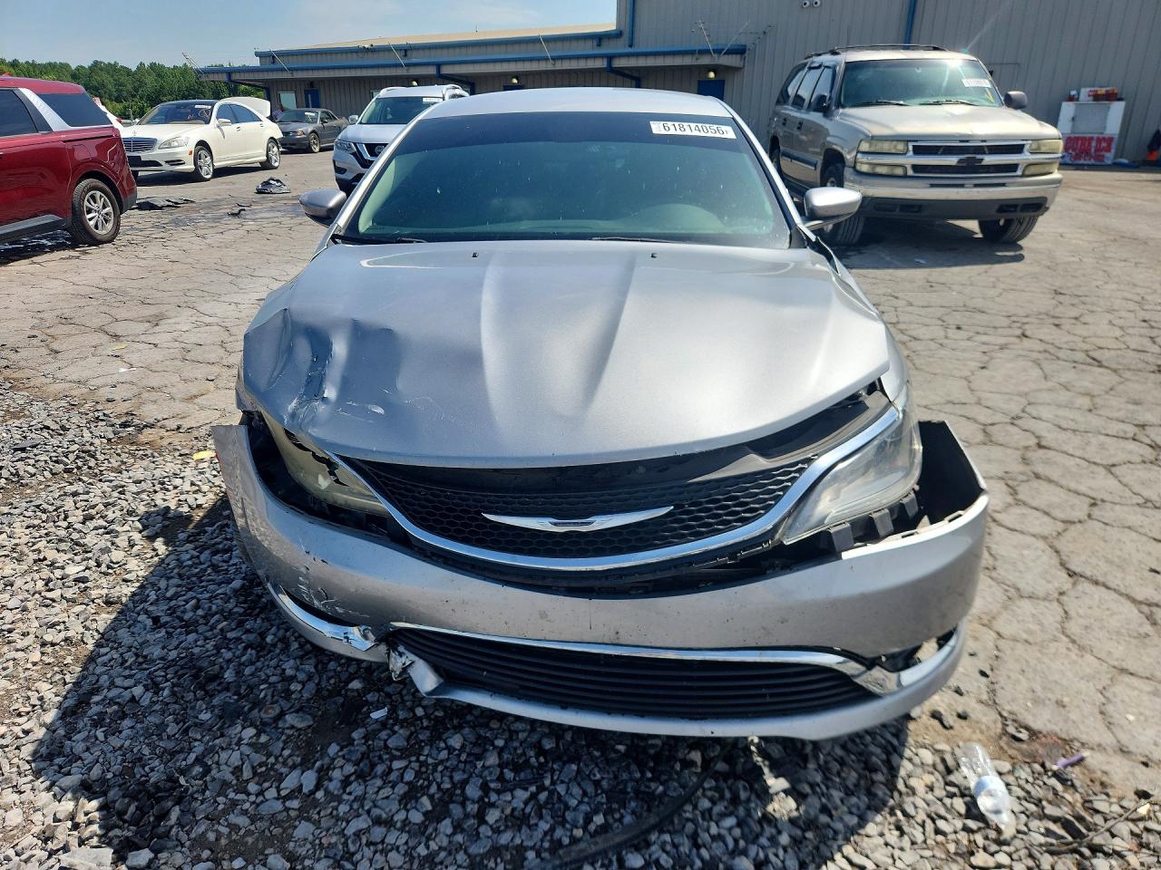 2015 Chrysler 200 Limited Серебряный vin: 1C3CCCAB9FN622599
