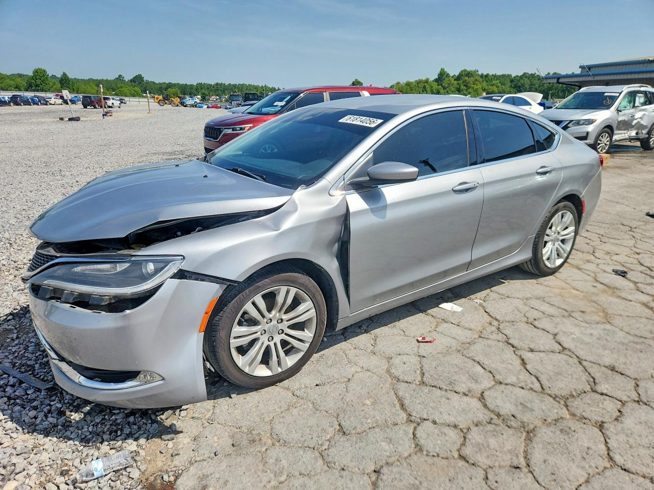 2015 Chrysler 200 Limited Серебряный vin: 1C3CCCAB9FN622599