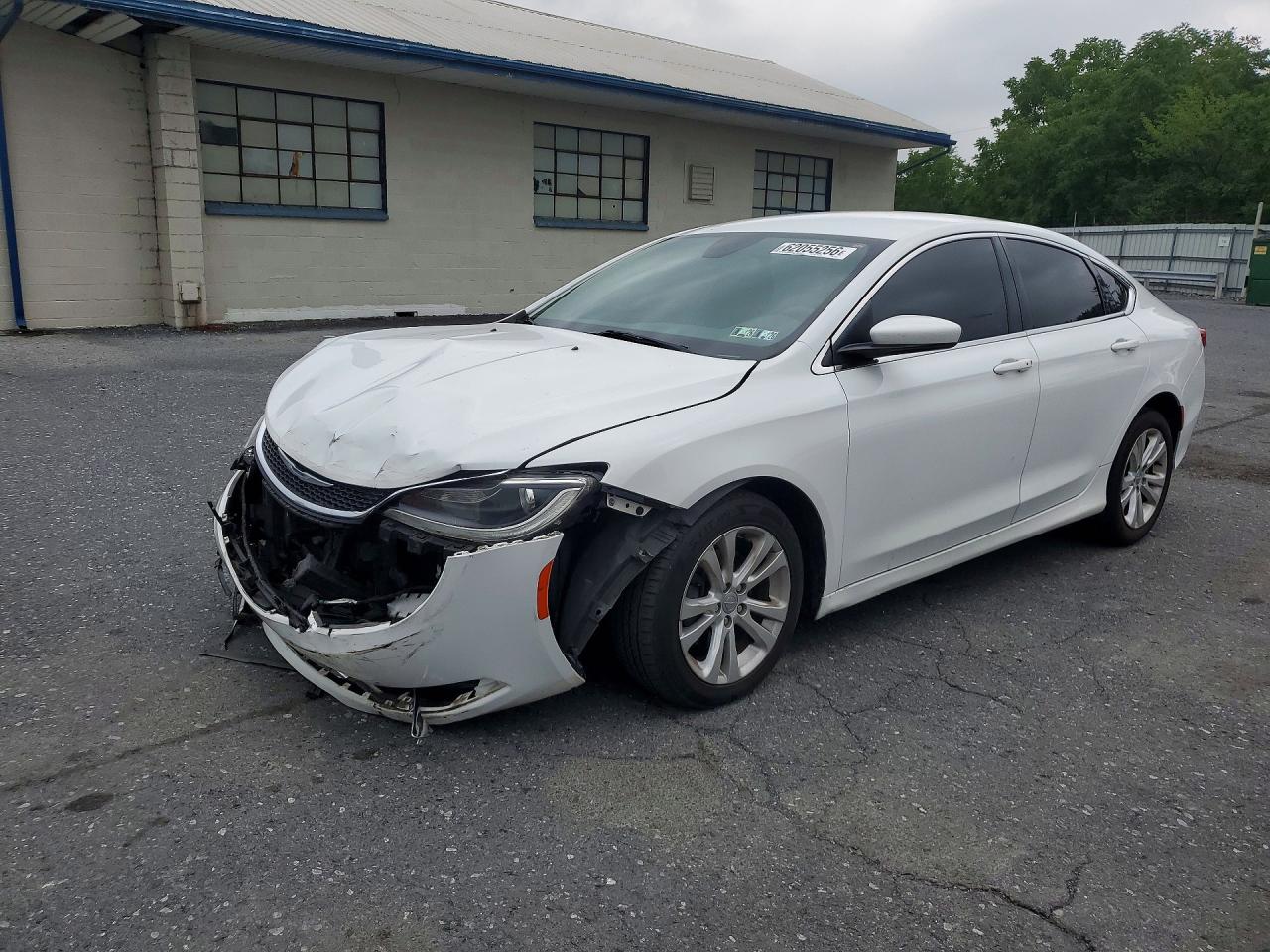 2015 Chrysler 200 Limited Белый vin: 1C3CCCAB9FN648958