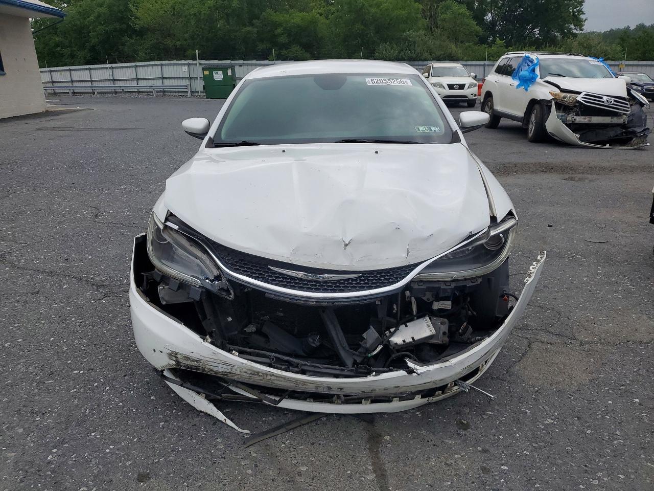 2015 Chrysler 200 Limited Белый vin: 1C3CCCAB9FN648958
