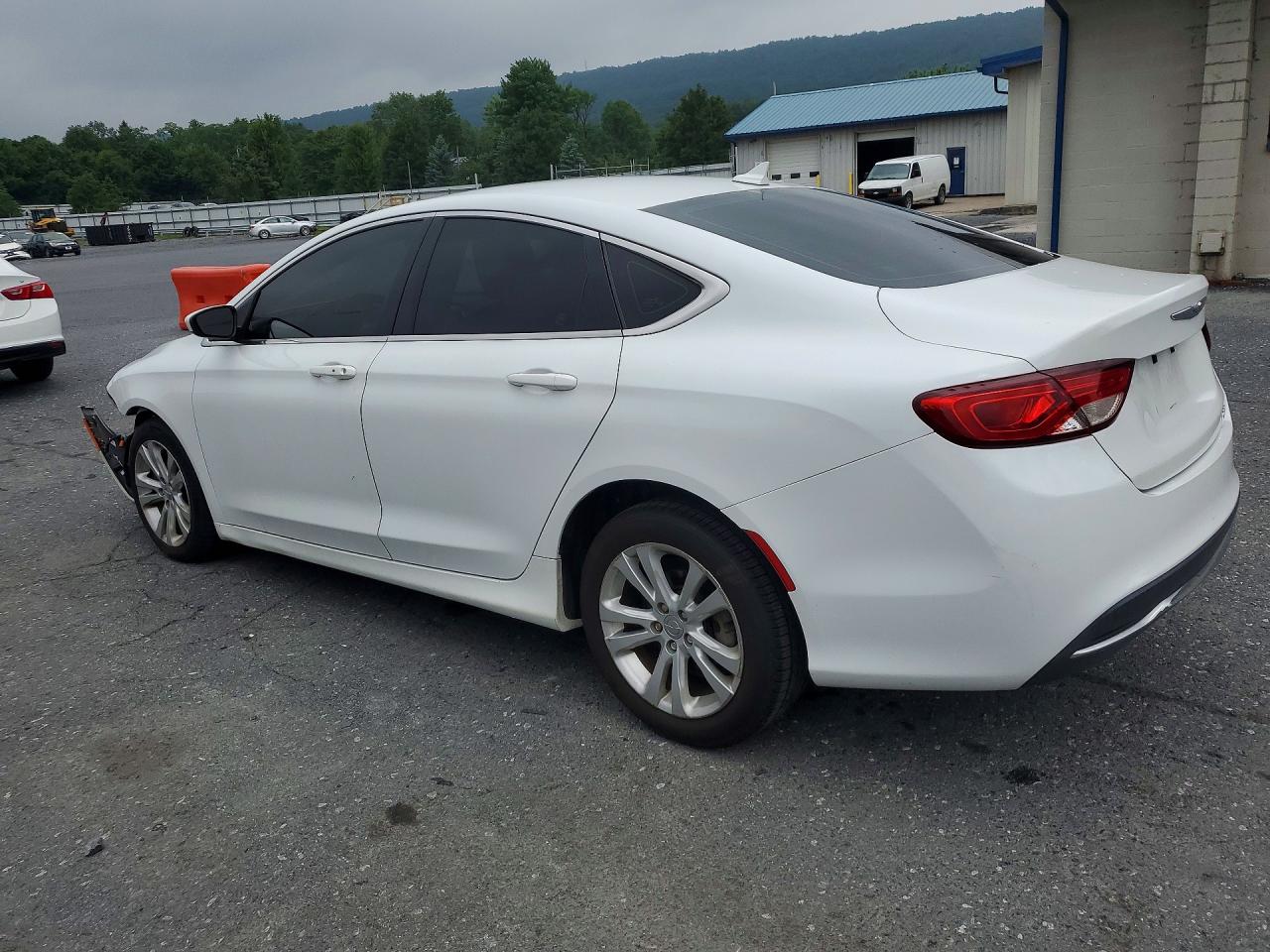 2015 Chrysler 200 Limited Белый vin: 1C3CCCAB9FN648958