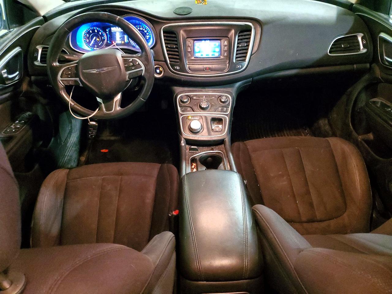 2015 Chrysler 200 Limited Gray vin: 1C3CCCAB9FN663377