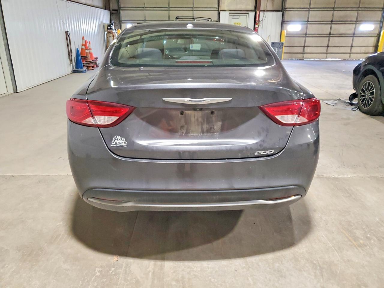 2015 Chrysler 200 Limited Gray vin: 1C3CCCAB9FN663377