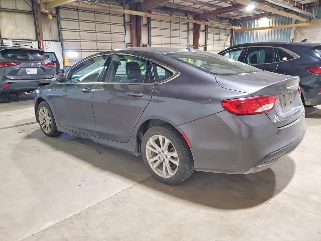 2015 Chrysler 200 Limited Gray vin: 1C3CCCAB9FN663377