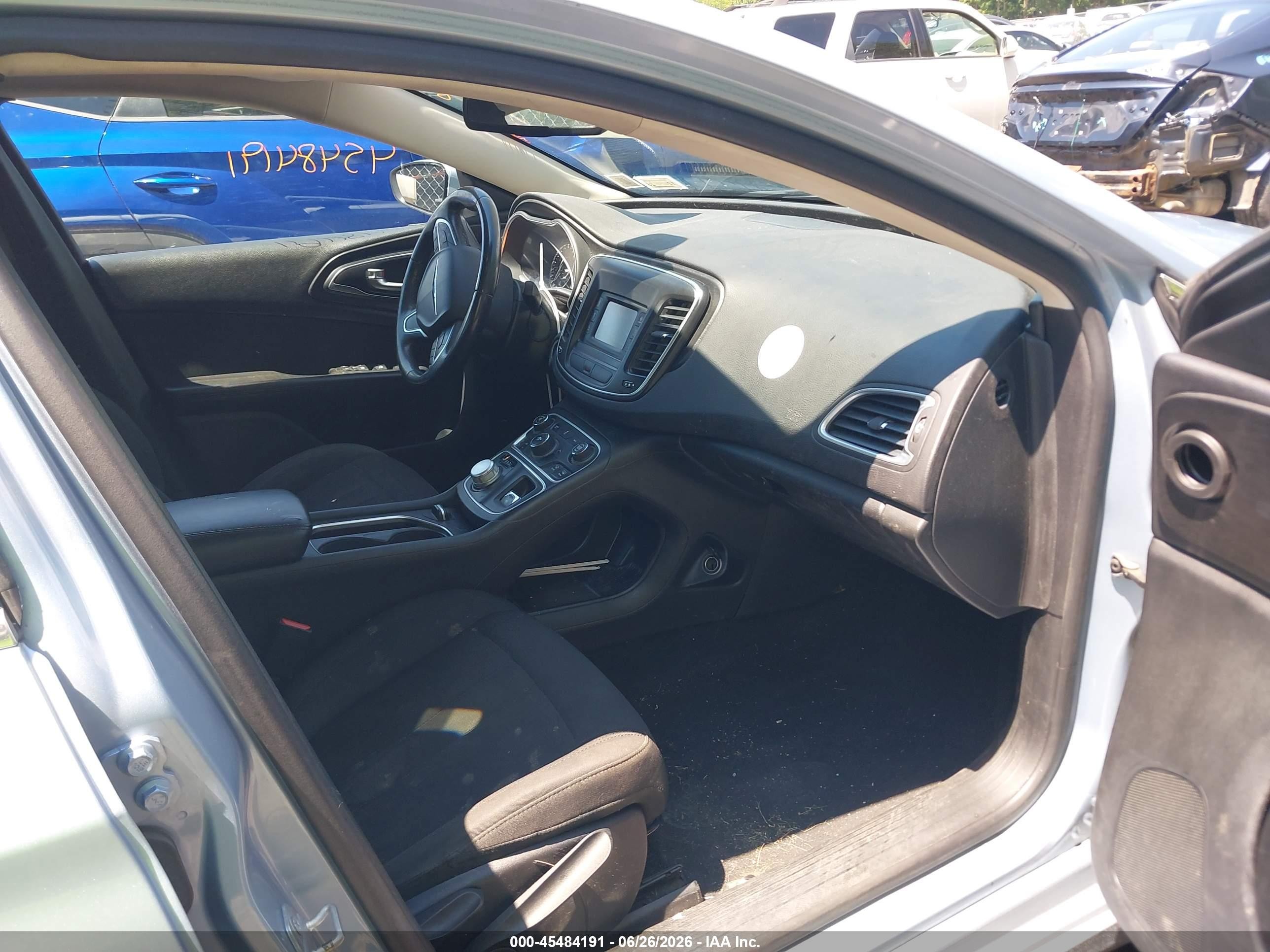 2015 Chrysler 200 Limited Blue vin: 1C3CCCAB9FN681345