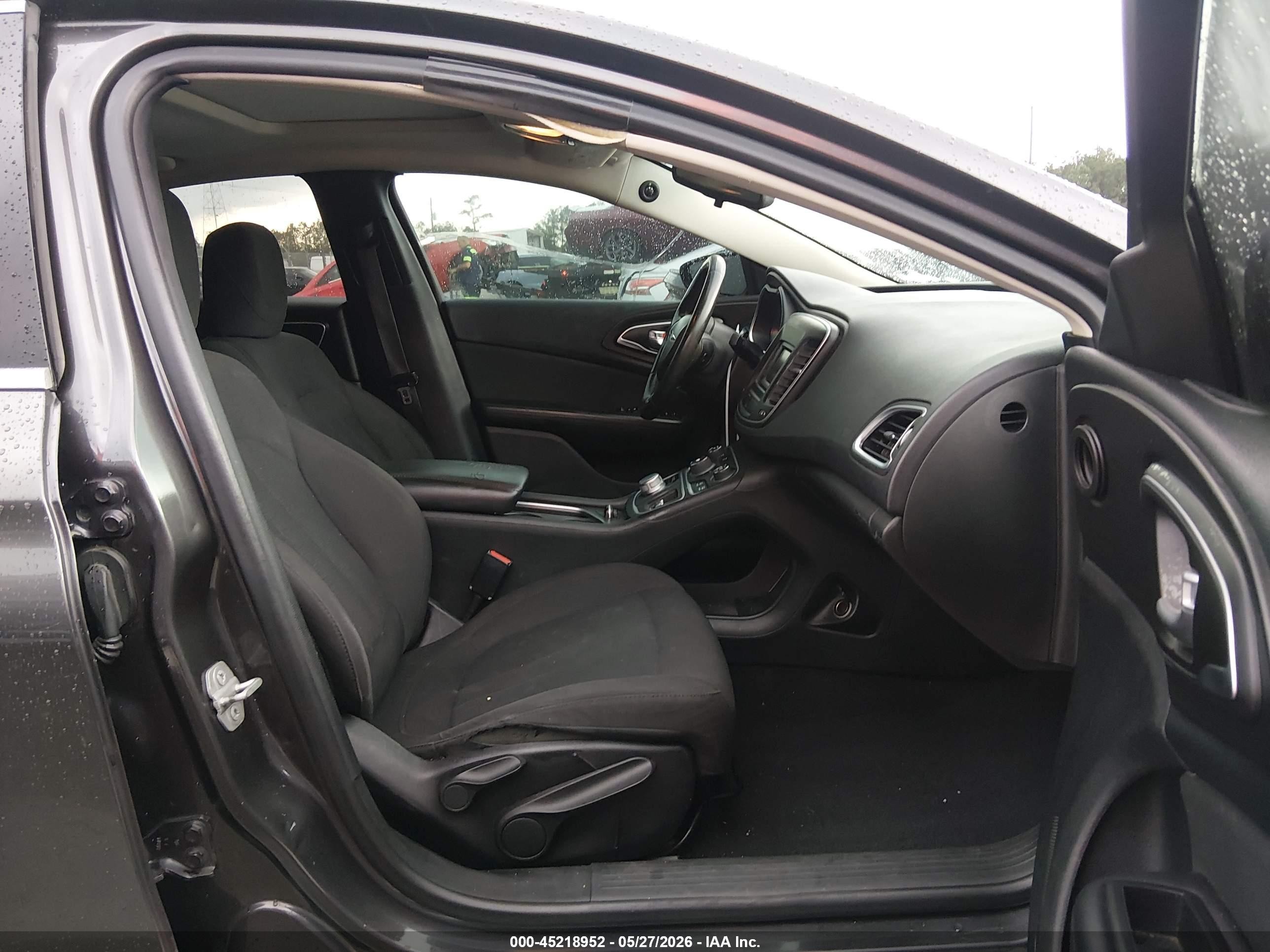 2015 Chrysler 200 Limited Серый vin: 1C3CCCAB9FN684746