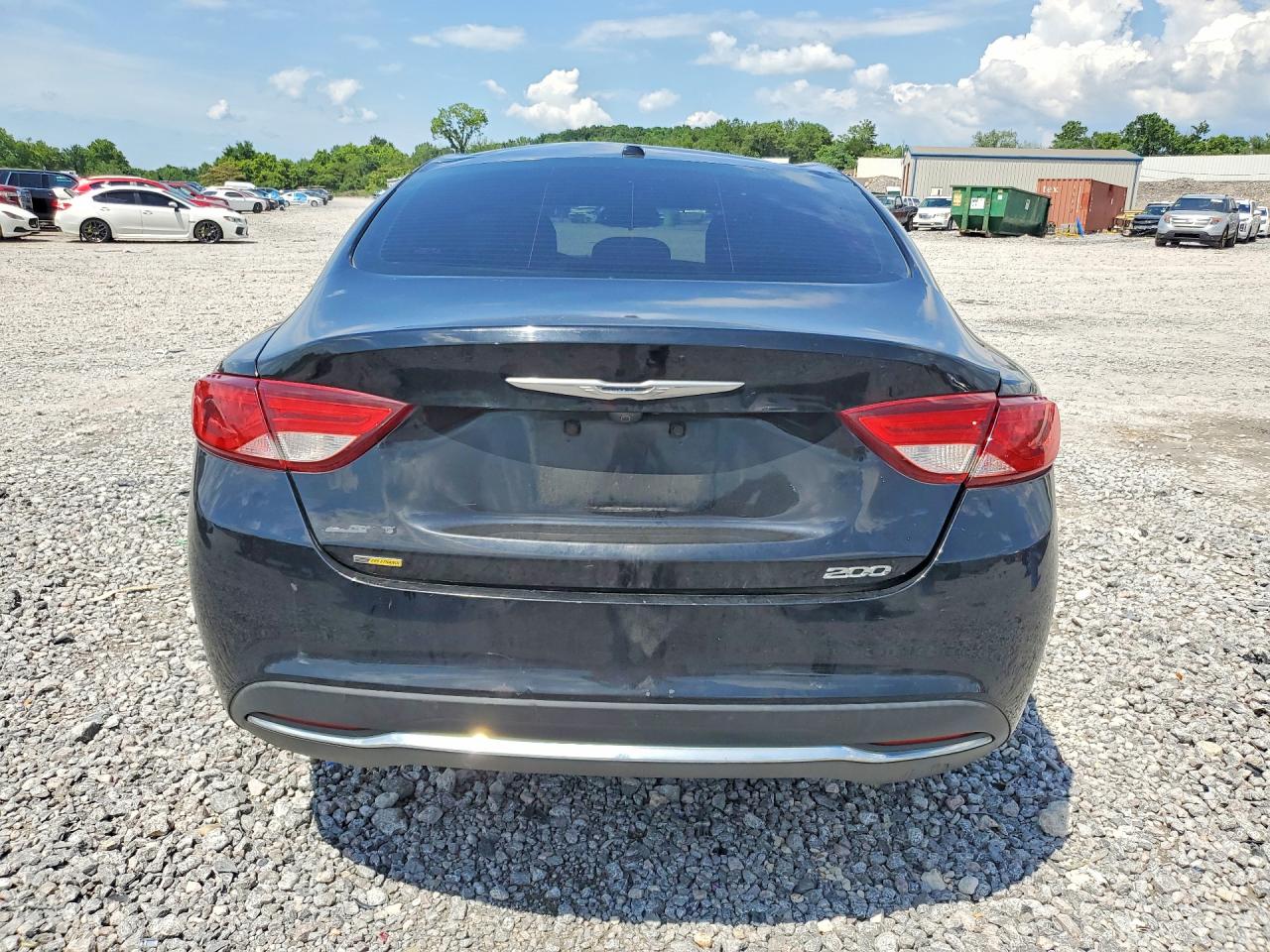 2015 Chrysler 200 Limited Черный vin: 1C3CCCAB9FN688375