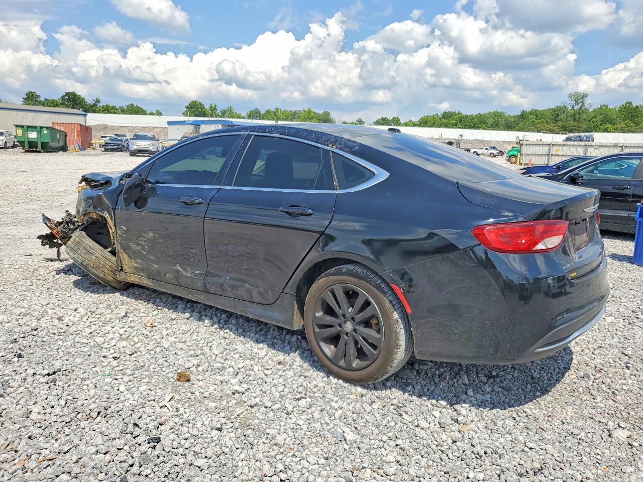 2015 Chrysler 200 Limited Черный vin: 1C3CCCAB9FN688375