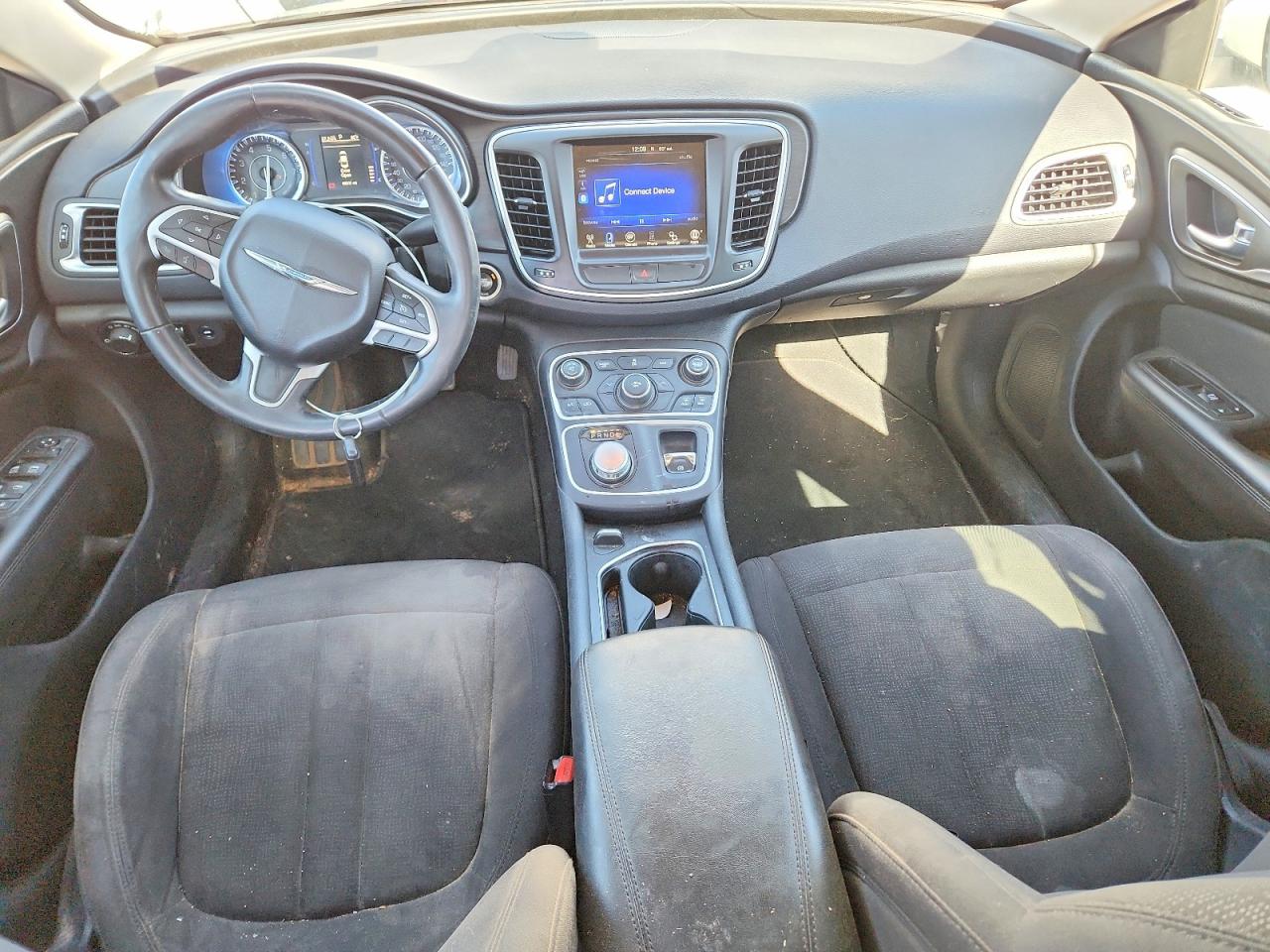 2015 Chrysler 200 Limited White vin: 1C3CCCAB9FN708799