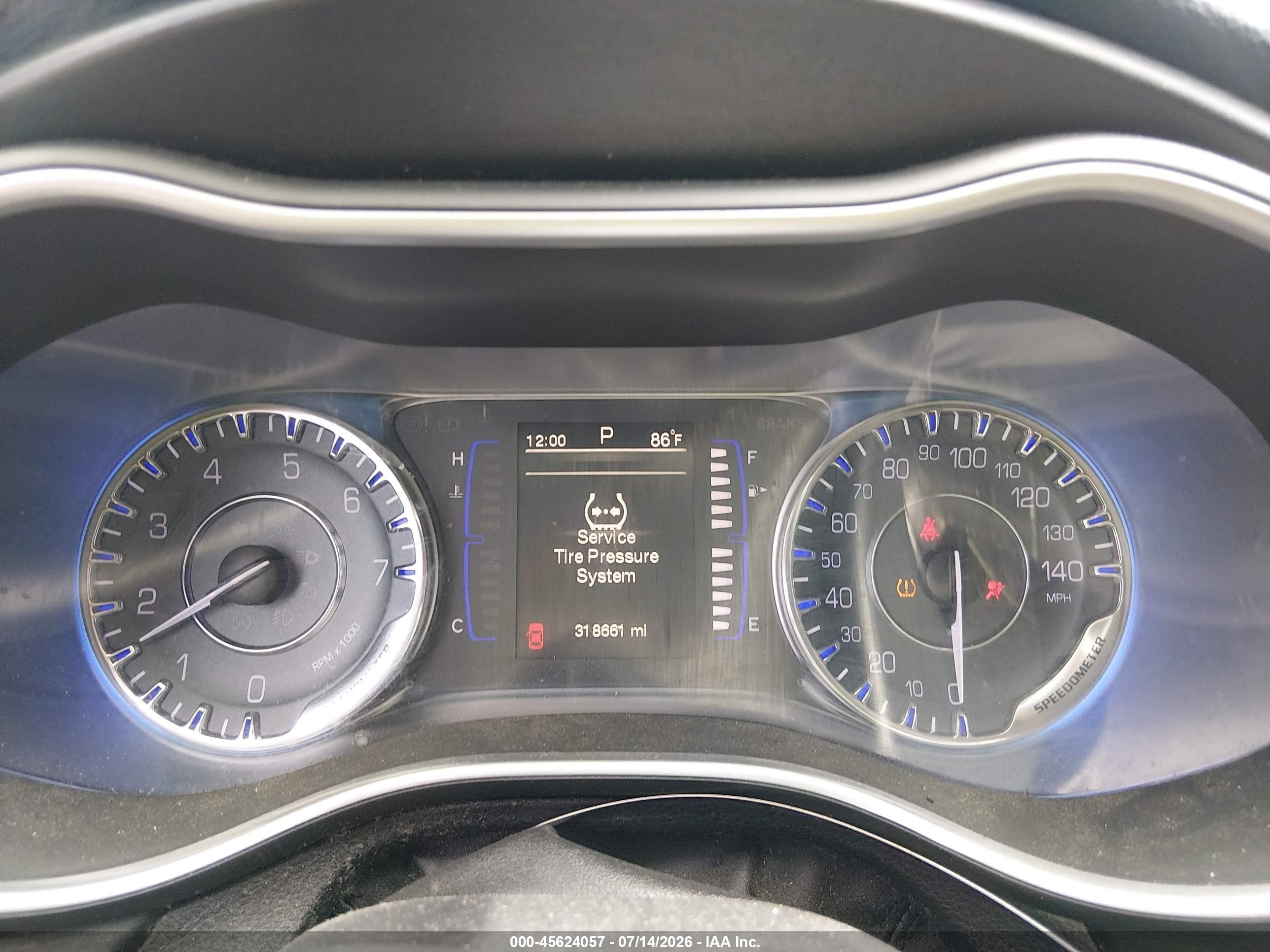 2015 Chrysler 200 Limited Blue vin: 1C3CCCAB9FN722816