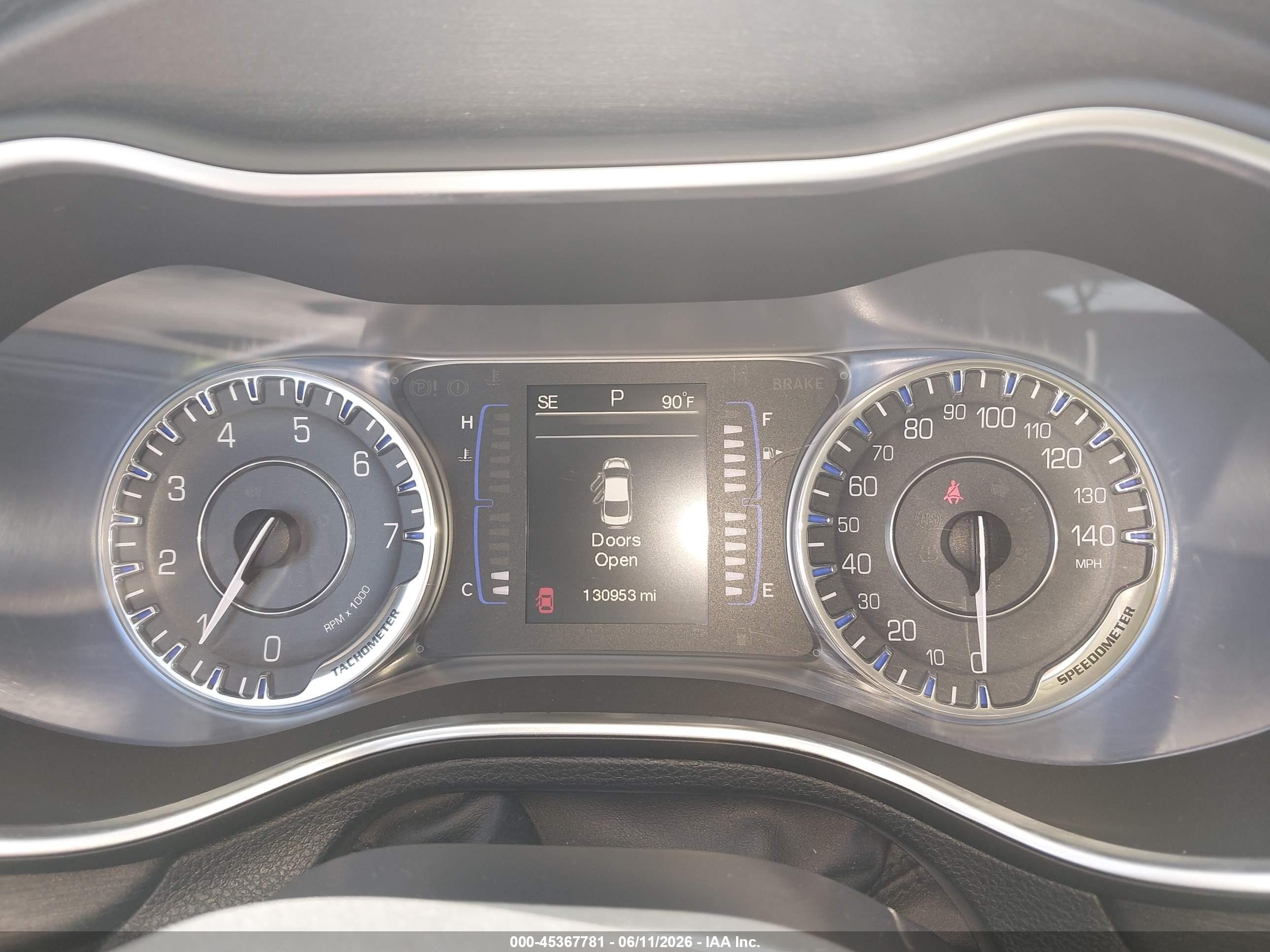 2015 Chrysler 200 Limited Gray vin: 1C3CCCAB9FN745786