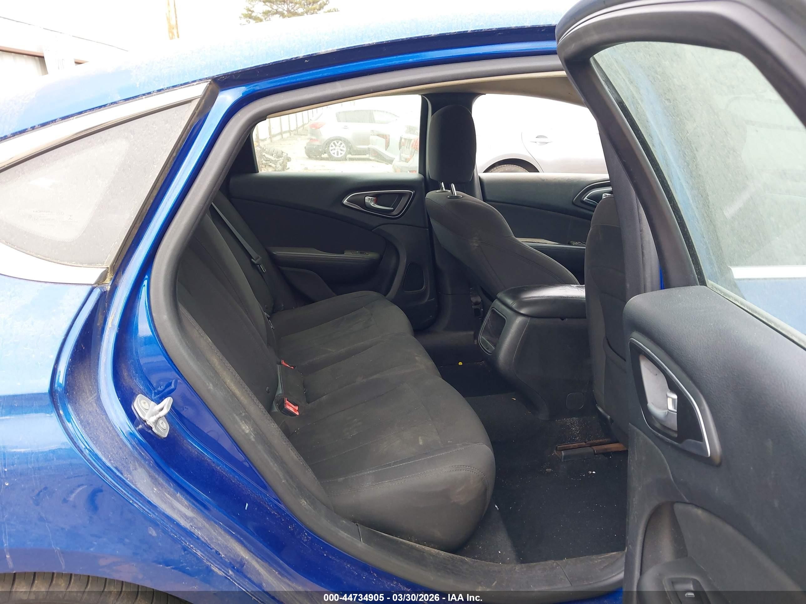 2015 Chrysler 200 Limited Blue vin: 1C3CCCAB9FN751071