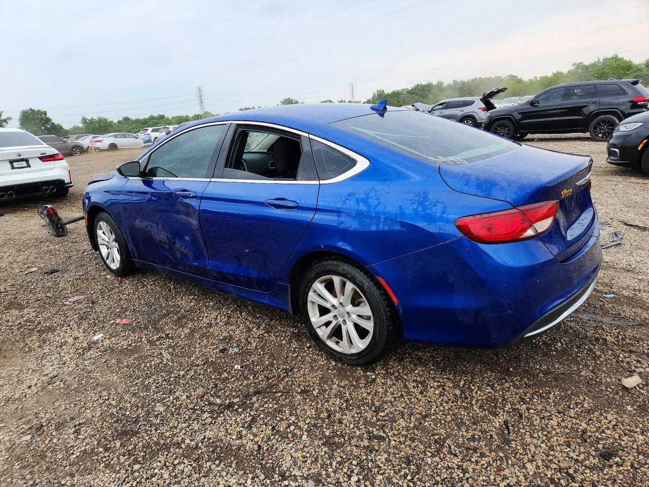 2016 Chrysler 200 Limited Blue vin: 1C3CCCAB9GN137509