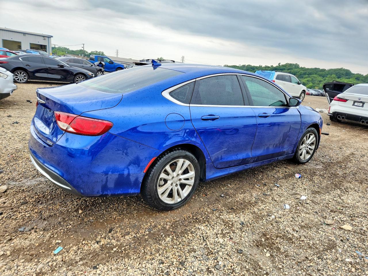 2016 Chrysler 200 Limited Blue vin: 1C3CCCAB9GN137509
