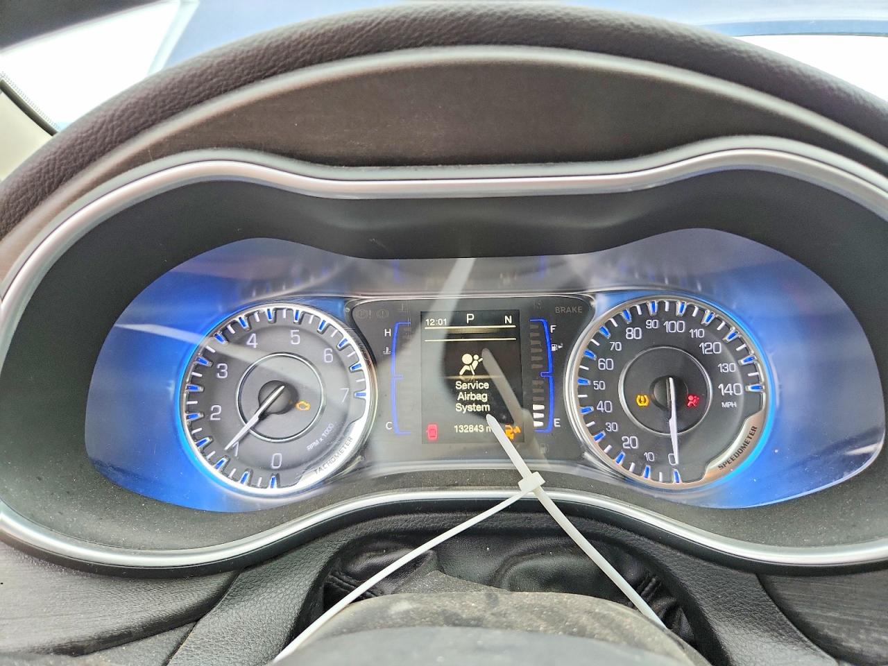 2016 Chrysler 200 Limited Blue vin: 1C3CCCAB9GN137509