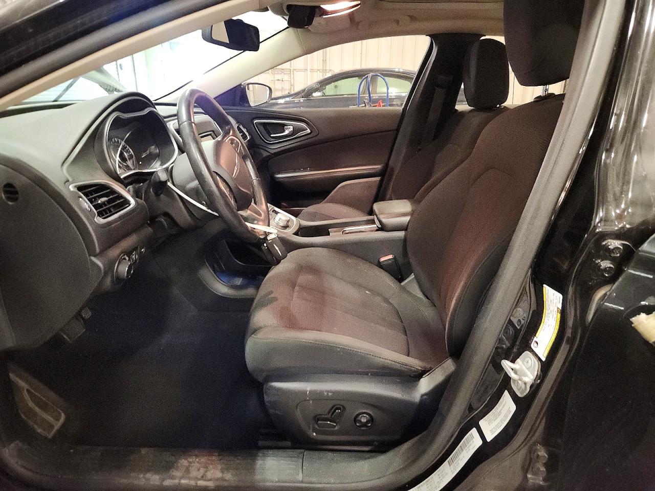 2015 Chrysler 200 Limited Black vin: 1C3CCCABXFN534967