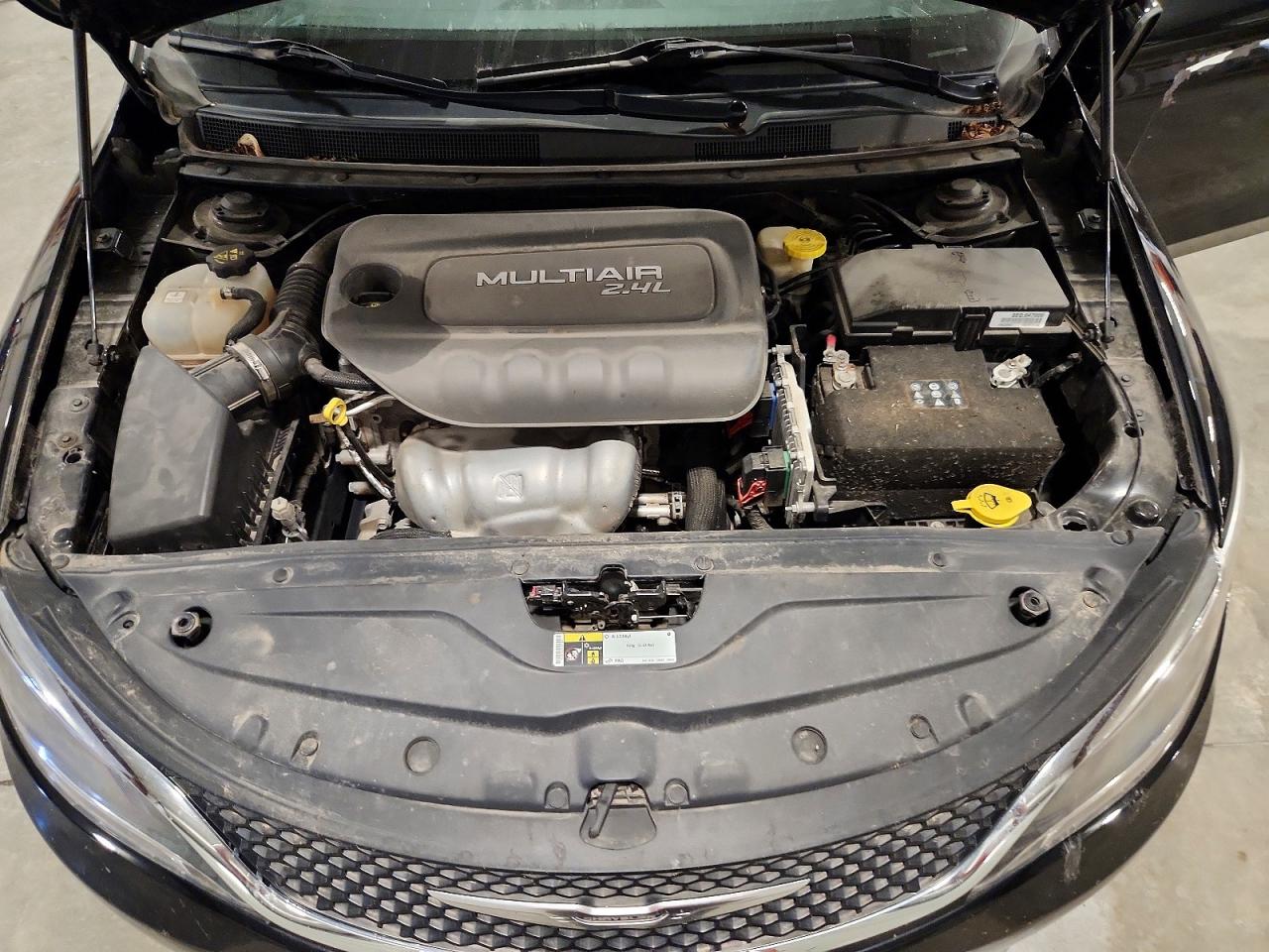 2015 Chrysler 200 Limited Black vin: 1C3CCCABXFN534967