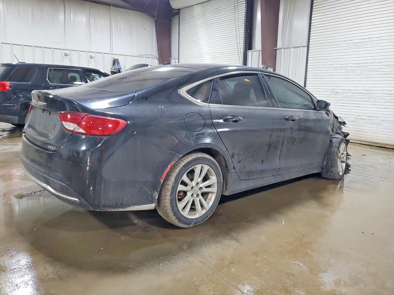 2015 Chrysler 200 Черный vin: 1C3CCCABXFN536332
