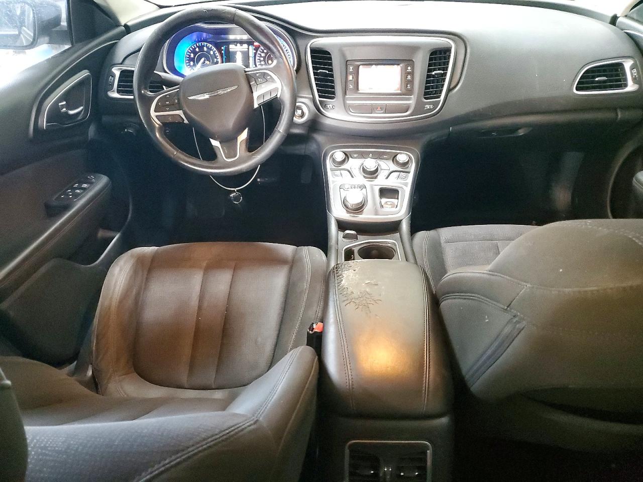 2015 Chrysler 200 Черный vin: 1C3CCCABXFN536332