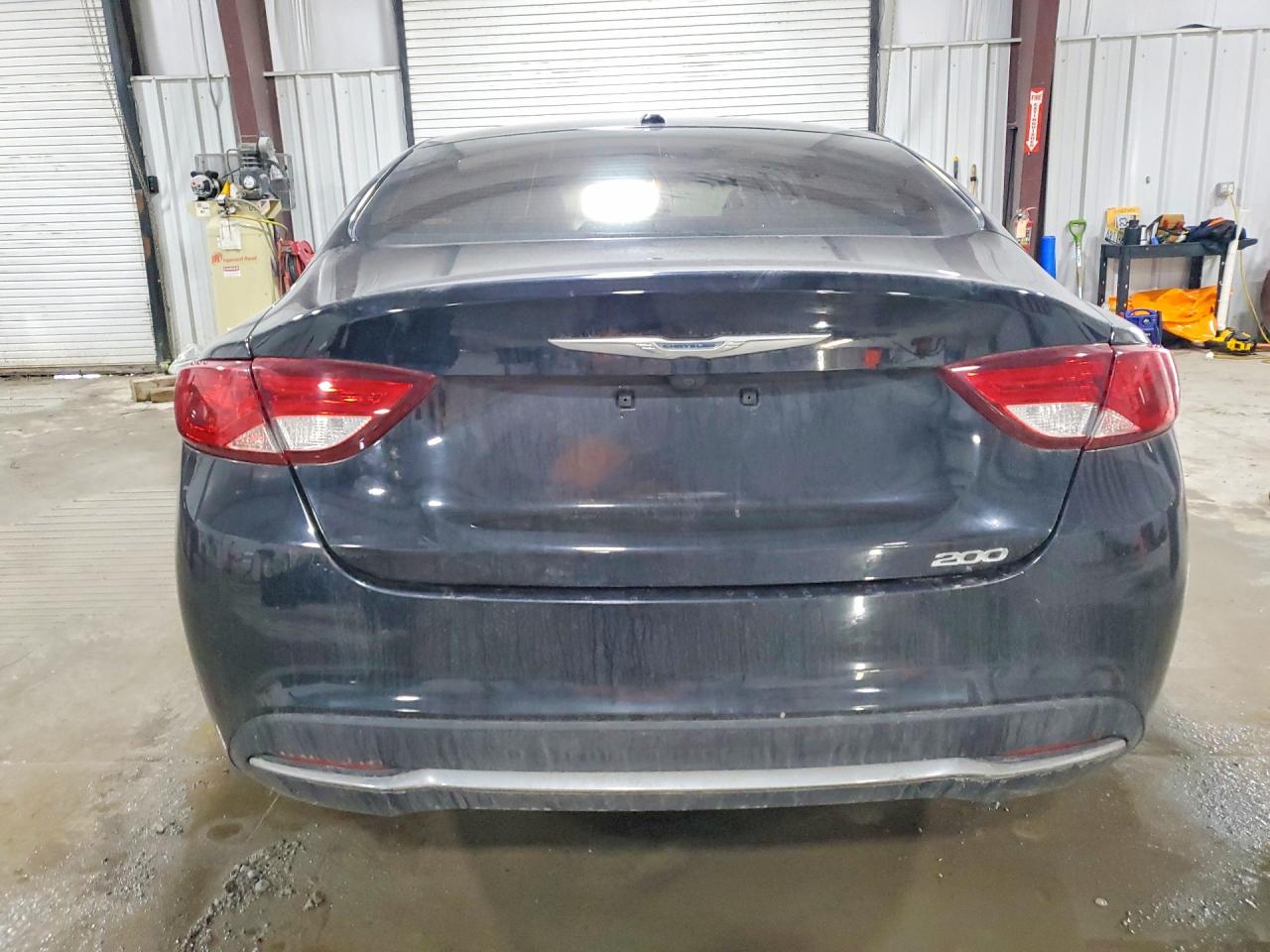 2015 Chrysler 200 Черный vin: 1C3CCCABXFN536332