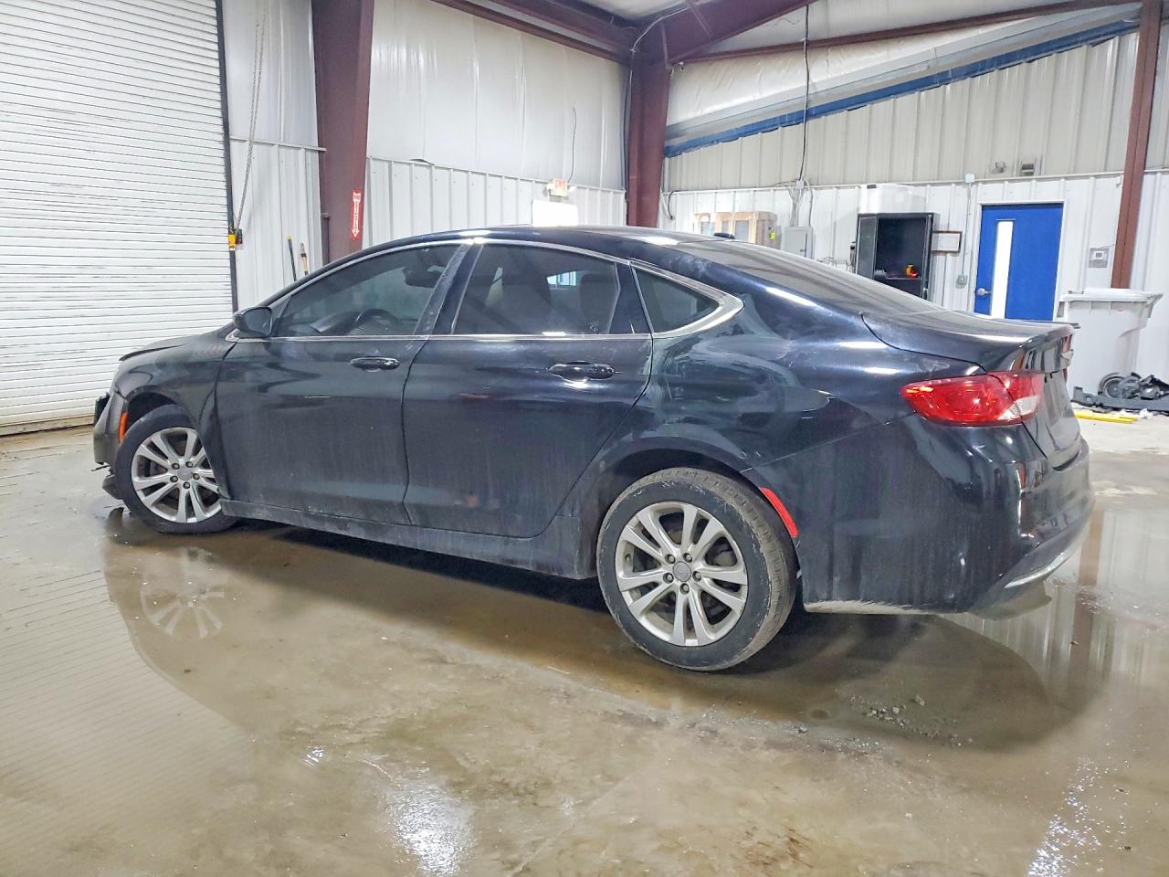 2015 Chrysler 200 Черный vin: 1C3CCCABXFN536332