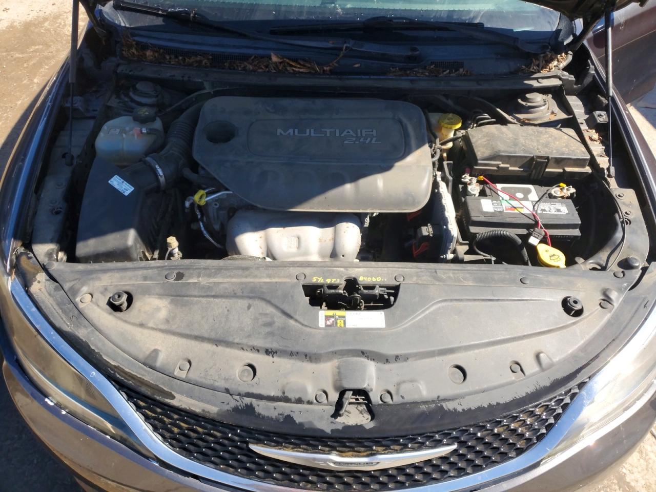 2015 Chrysler 200 Limited Серый vin: 1C3CCCABXFN561201