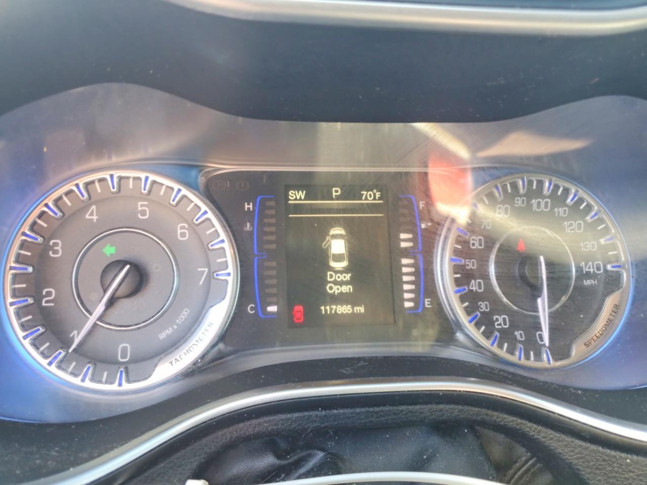 2015 Chrysler 200 Limited Серый vin: 1C3CCCABXFN561201